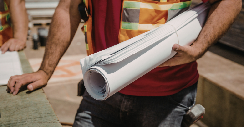 תוכניות מכר באתר בניה